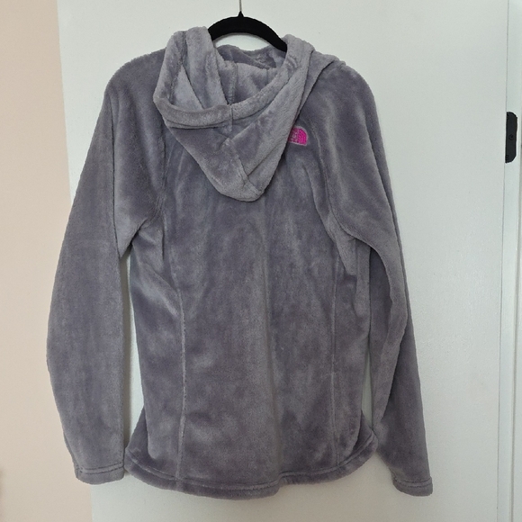 The North Face Heather Gray Fleece with Pink Highlights (Never Worn) - Picture 4 of 5